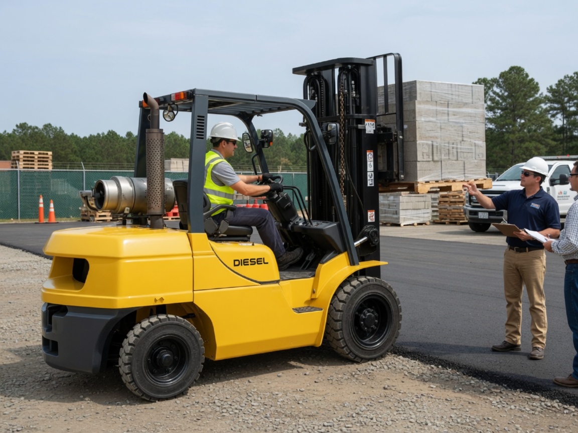Diesel Forklift Rental services