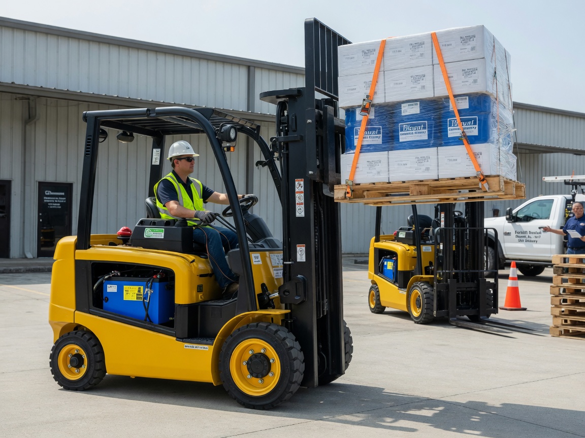 Electric Forklift Rental services